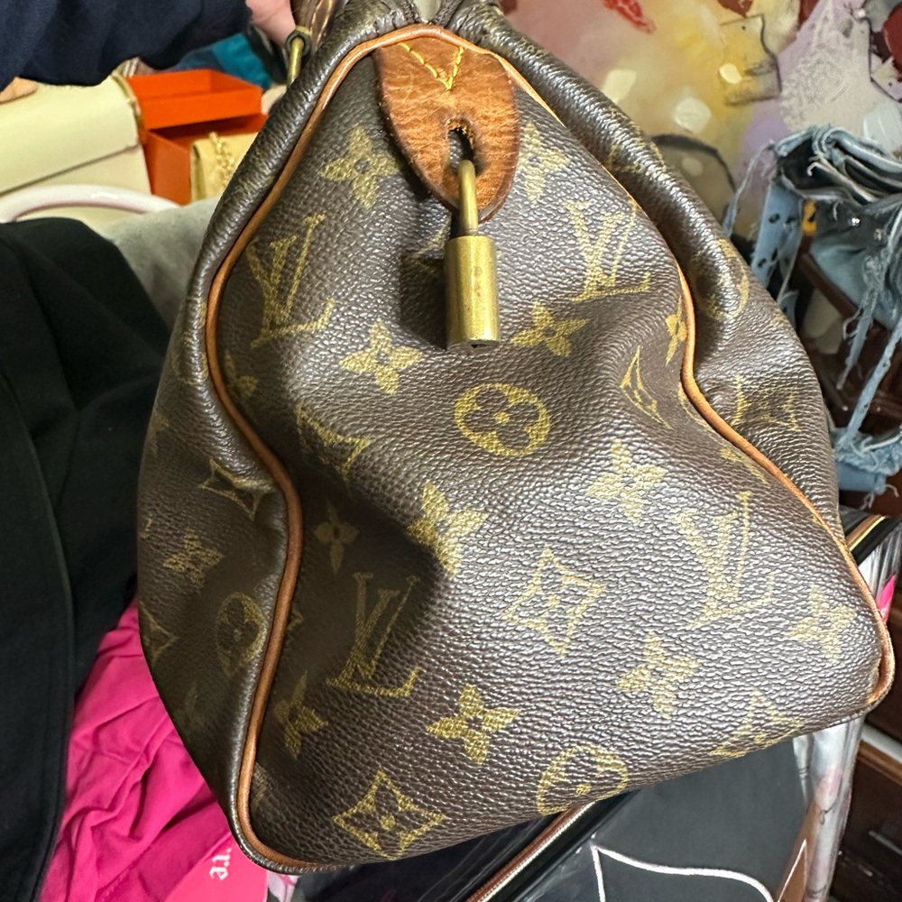 Louis Vuitton Monogram Speedy 25 *Vintage* - Picture 5 of 8